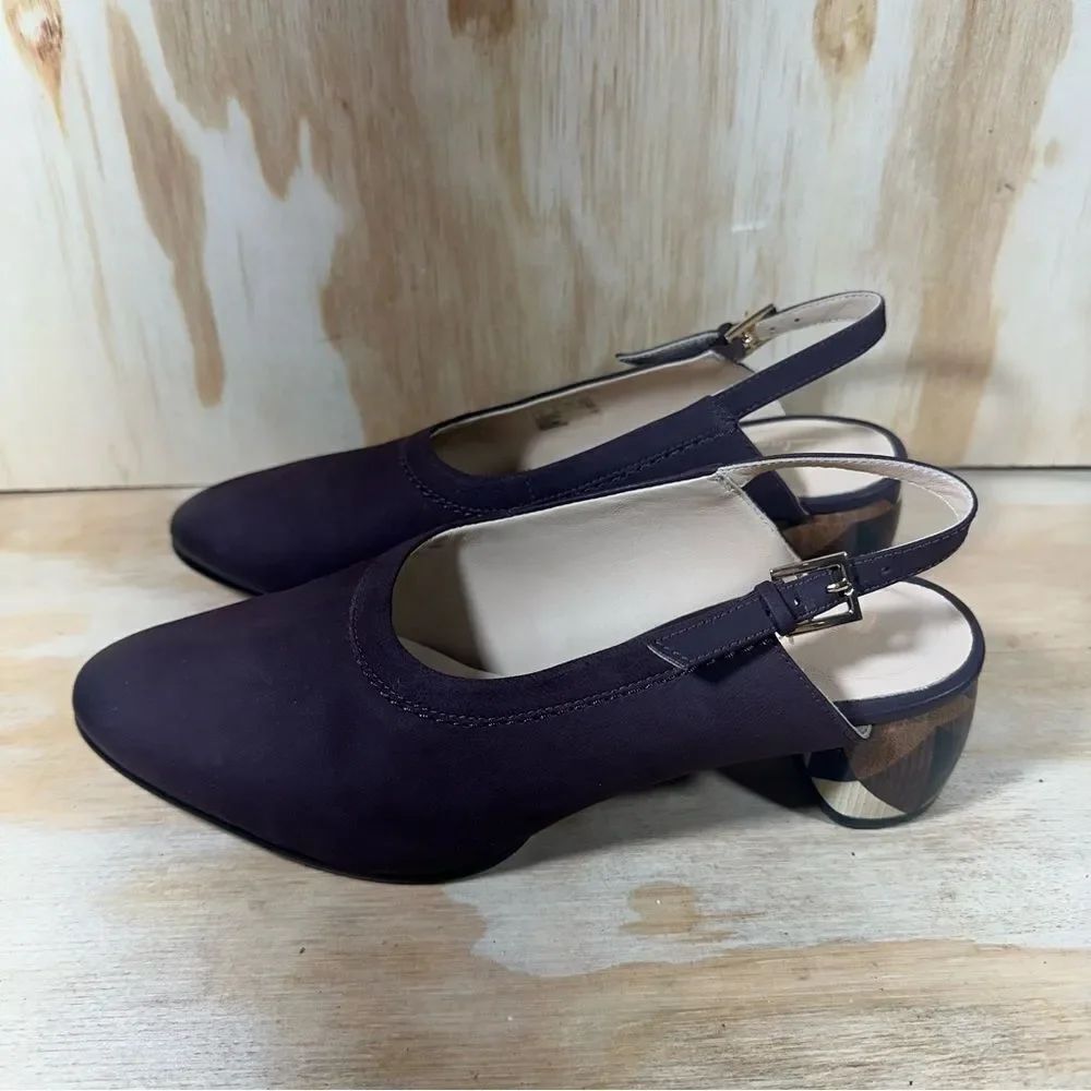 Clarks Grace Amelia Burgundy Heels Women’s Size 7